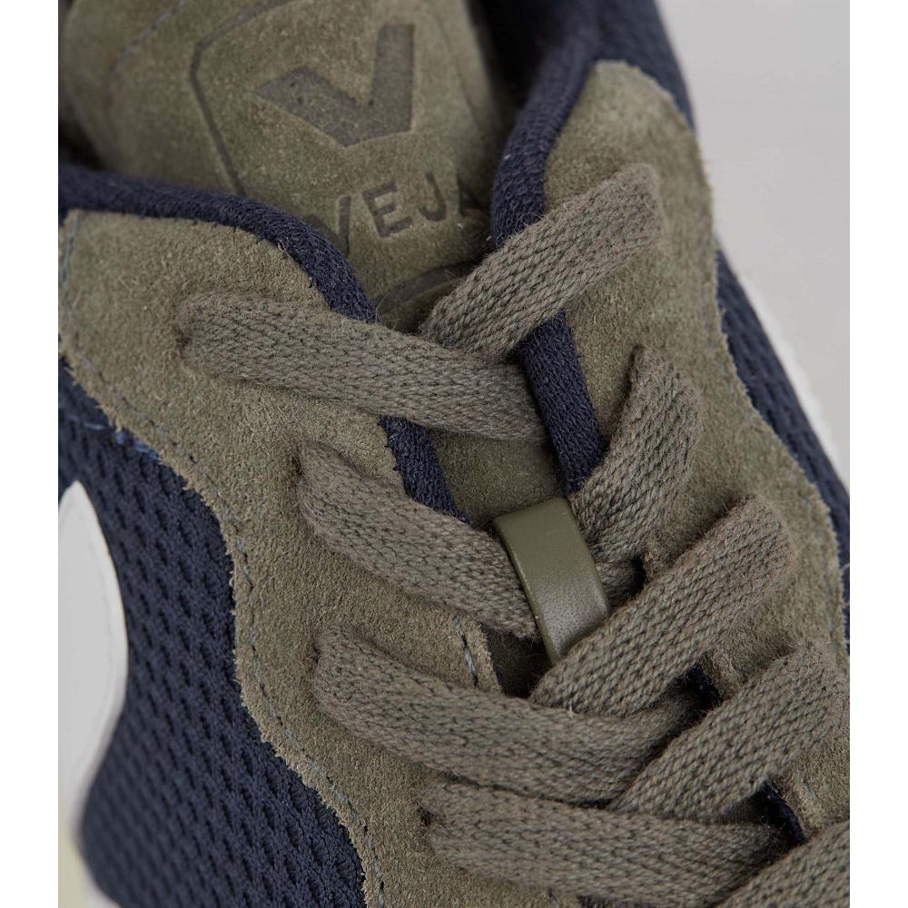 Veja LACES ORGANIC COTTON KAKI Women's Shoes Olive | CA 474UZG